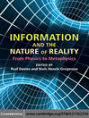 Information and the Nature of Reality (eBook)